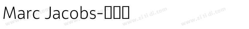 Marc Jacobs字体转换